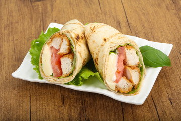 Chicken bread roll