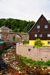 Schmiedeberg, Naturraum Osterzgebirge, Landkreis Sächsische Schweiz-Osterzgebirge, Sachsen, Deutschland