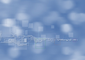 high technology concept