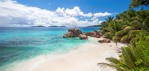 Spiaggia di Anse Banane, La Digue, Seychelles