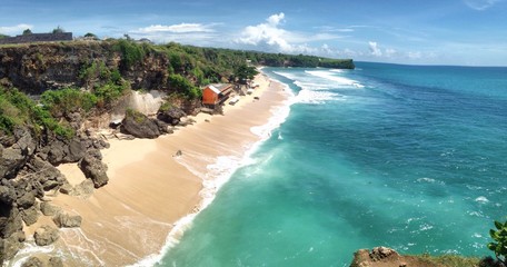 Panorama von Balangan Beach, Bali, Bukit, 2017