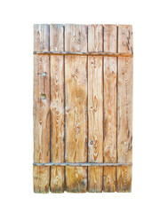 Wooden textured planks door