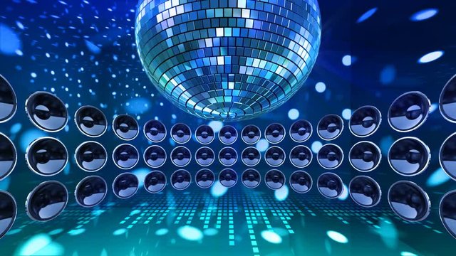 Disco Speaker background.