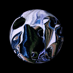 Abstract Marble Ball