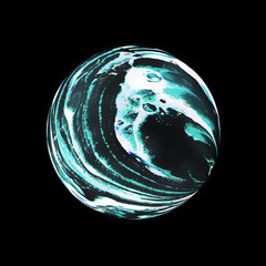 Abstract Marble Ball