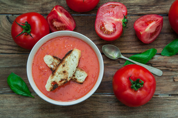 Tomato cold soup