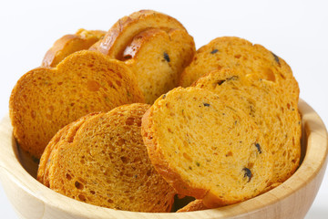 Mini Mediterranean Crispy Toast