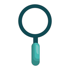 search magnifying glass icon vector illustration design