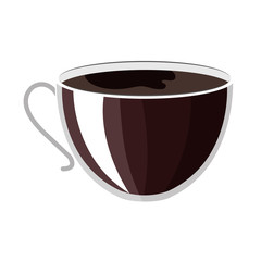 coffee cup isolated icon vector illustration design