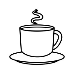coffee cup isolated icon vector illustration design