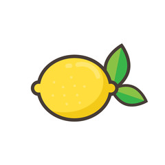 cartoon lemon