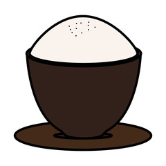 coffee cup isolated icon vector illustration design