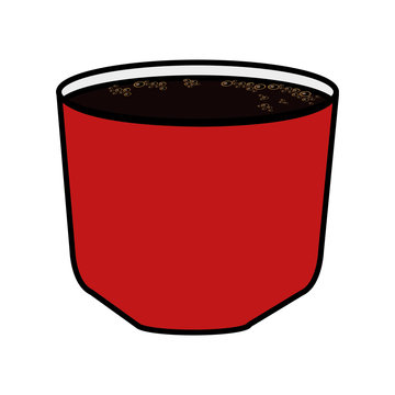 coffee cup isolated icon vector illustration design