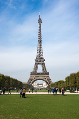 The Eiffel Tower in Paris