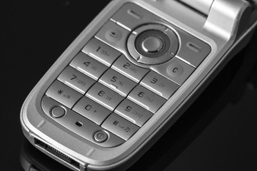 old cell phone numeric keyboard