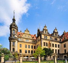 Fototapeta na wymiar Residenzschloss Dresden, Sachsen, Deutschland, Europa