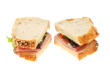 Ham salad sandwich