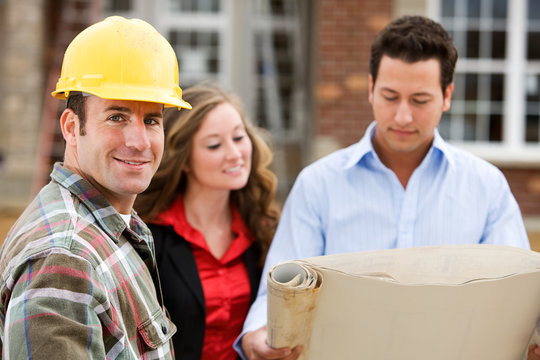 Construction: Contractor with Agents Behind