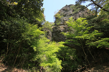 香川県小豆島町　寒霞渓　石門（裏８景　第３景）