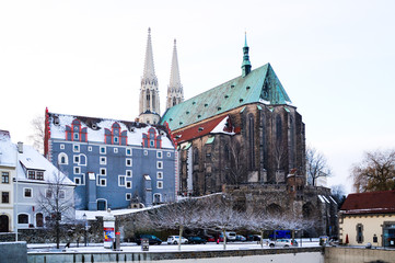 Pfarrkirche St.Peters in Görlitz, Sachsen, Deutschland, Europa