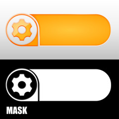  baner z ikoną w kształcie strzałki © vempireart