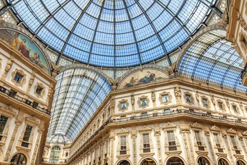 Deurstickers Galleria Vittorio Emanuele II in Milan © BGStock72
