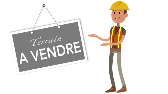 Chef de chantier "TERRAIN A VENDRE"