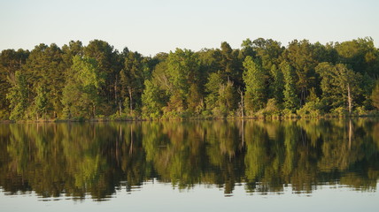 Calm Lake Water