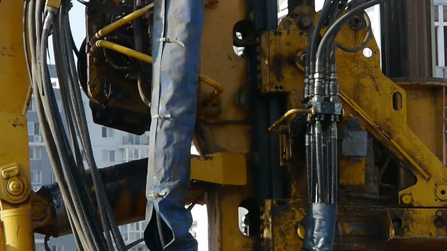 drilling machinery,Construction of city buildings.