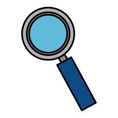 search magnifying glass icon vector illustration design