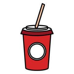 soda drink isolated icon vector illustration design