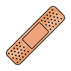 cure band medical icon vector illustration design