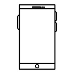 smartphone device isolated icon vector illustration design