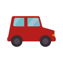 car vehicle isolated icon vector illustration design