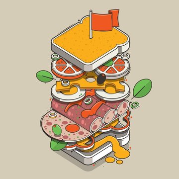 vector sandwich