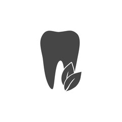 Teeth protection, tooth care dental medical vector concept