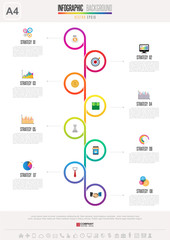 Infographics design template