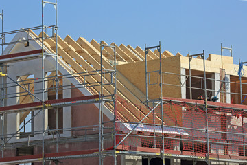 Naklejka premium building houses