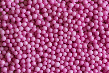 Pink sugar balls