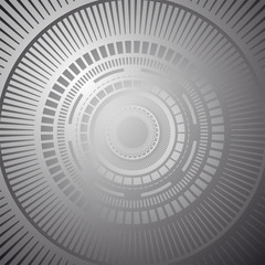 circle metal art background