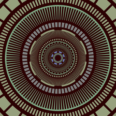 nice circle ethnic background