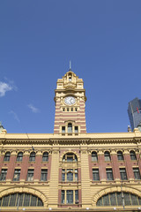 Watch the Flinders Street Station, Flinders Street.