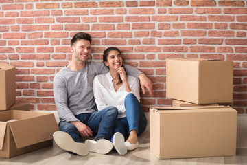 Portrait Of Couple In Their New Home