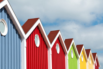 Fassade, Bunt, Langeoog