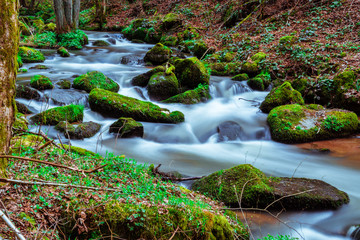 Otterbachtal-12   Wildbach im Bayerischen Wald