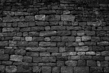 Detail Sandsteinmauer Burg Wertheim