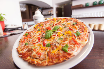 Real Italian pizza.