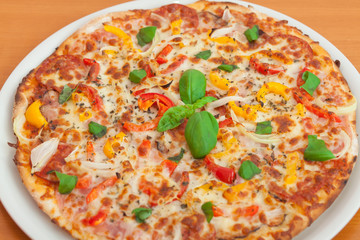 Real Italian pizza.