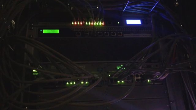 Netzwerk Switch Anschlüsse für Netzwerkkabel RJ45 