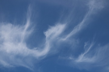 White Cloudy sky 